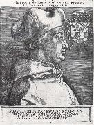 Cardinal Albrecht of Bran-Denburg in portrait Albrecht Durer